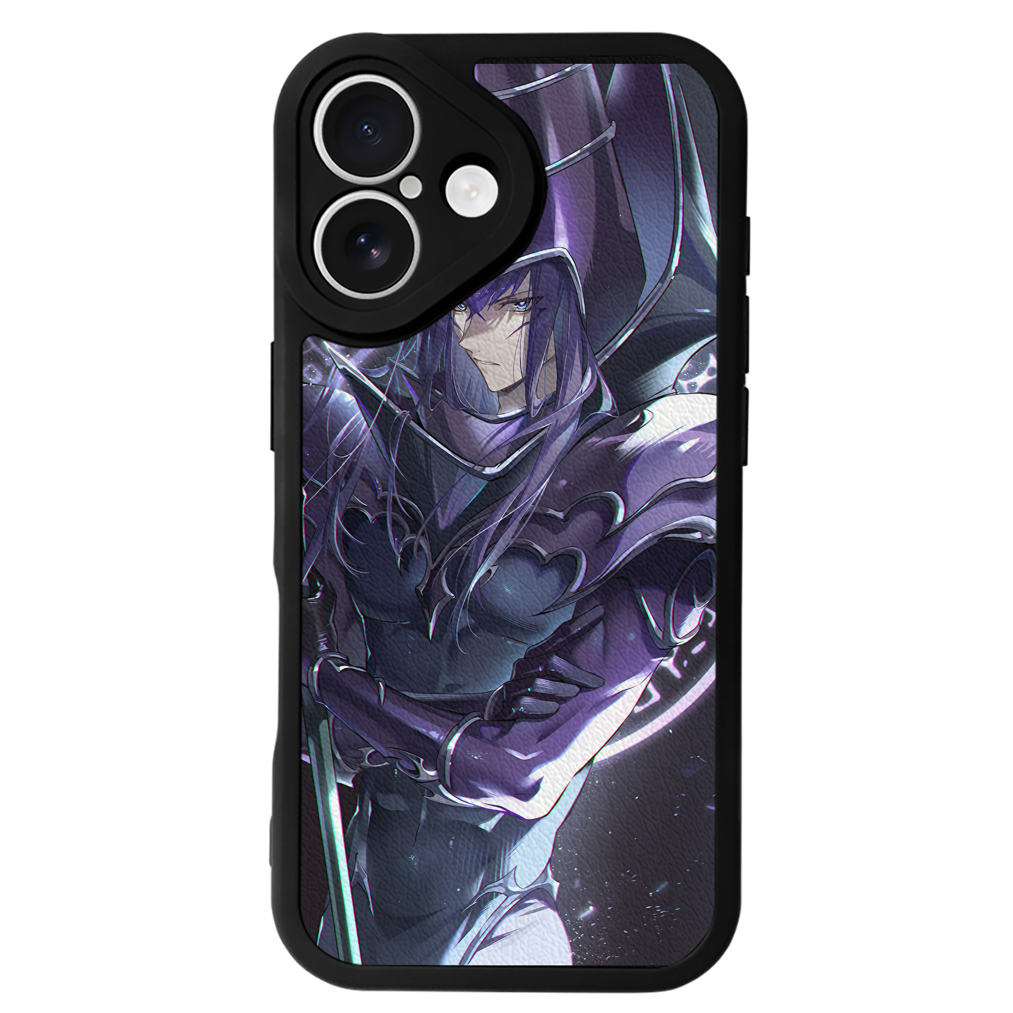 （画像用） 遊☆戯☆王 Yu-Gi-Oh! 【iPhone 16シリーズ対応】シリコンスマホケース（レザー調） 材質：シリコン